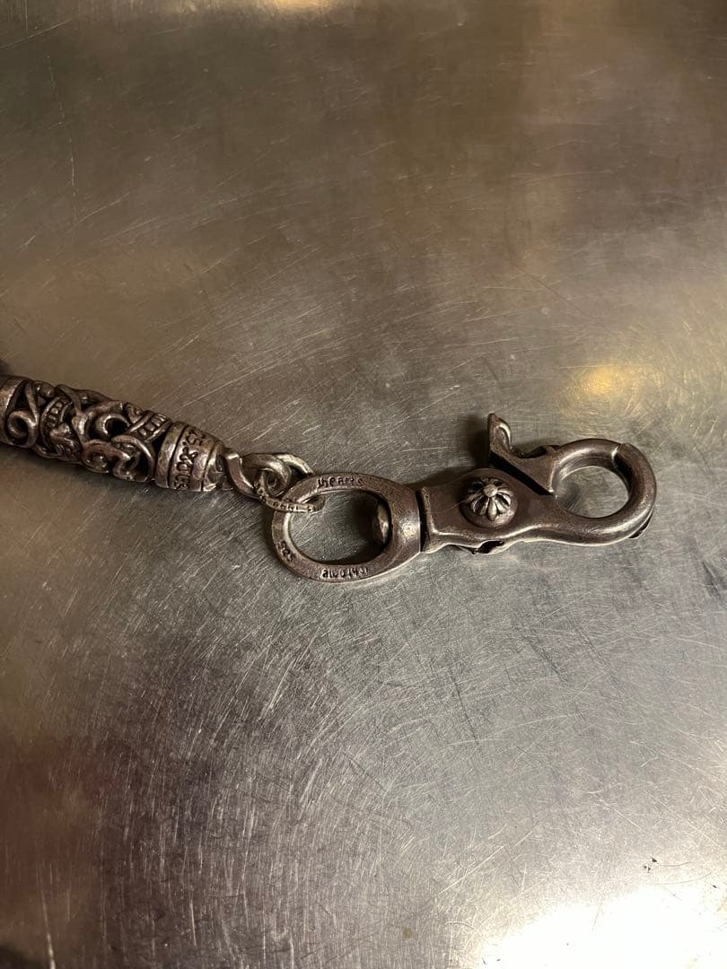 樽数珠繋ぎウォレットチェーン 約60cm