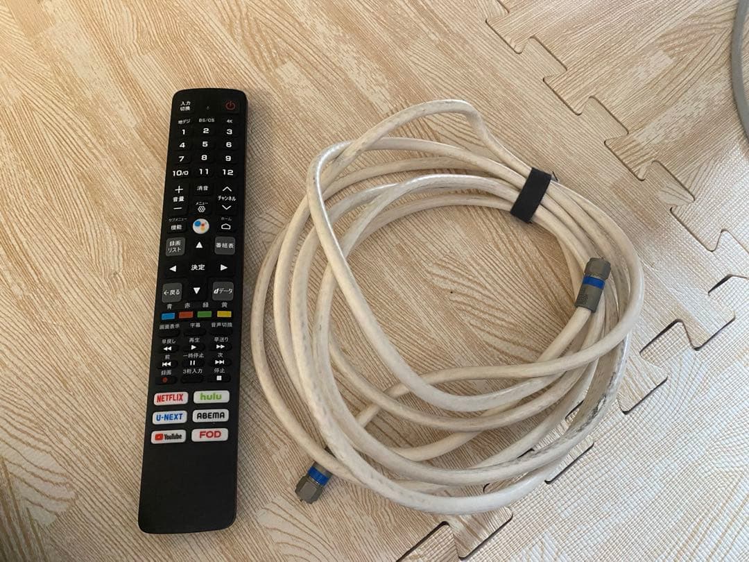 美品　2023年製　TCL 50V型 4K液晶テレビ Google TV