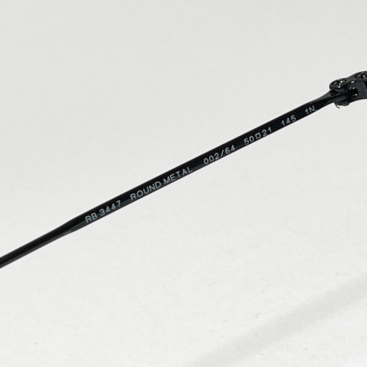 【RB3447-00264】レイバン サングラス ブルーグレー ラウンドメタル