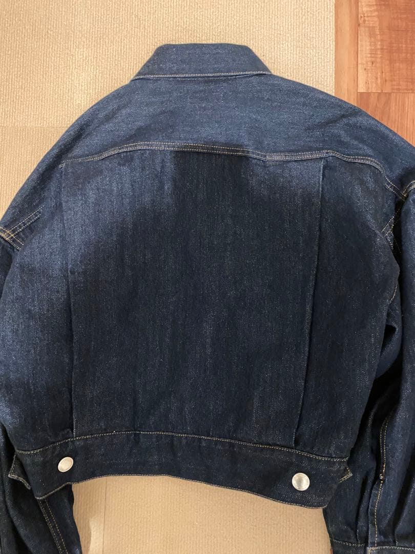 Hykeデニムジャケット　バルーンスリーブ