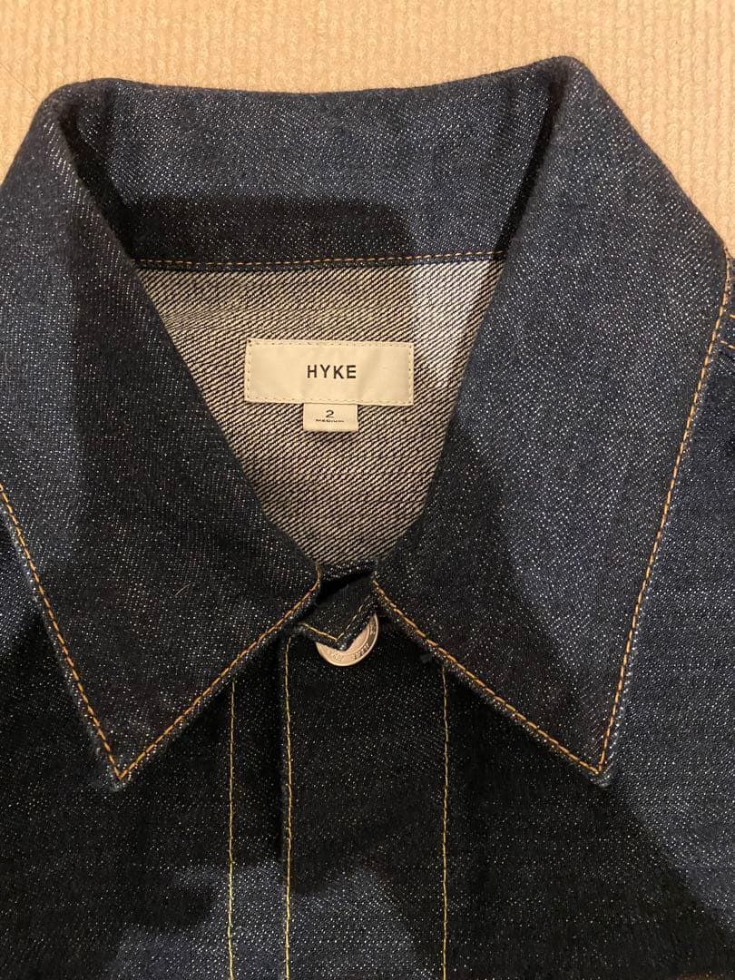 Hykeデニムジャケット　バルーンスリーブ