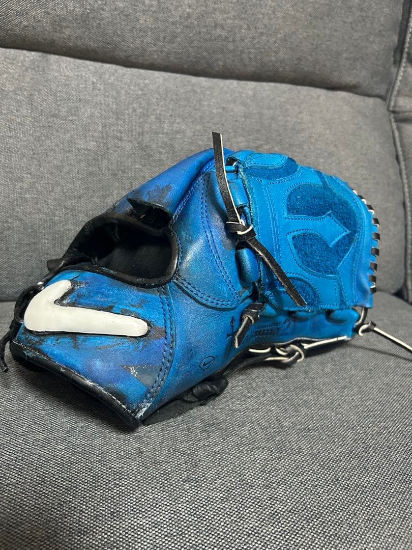 NIKE 一般軟式用 岩隈モデル 改 「山本由伸」風 なんちゃってグラブ ②