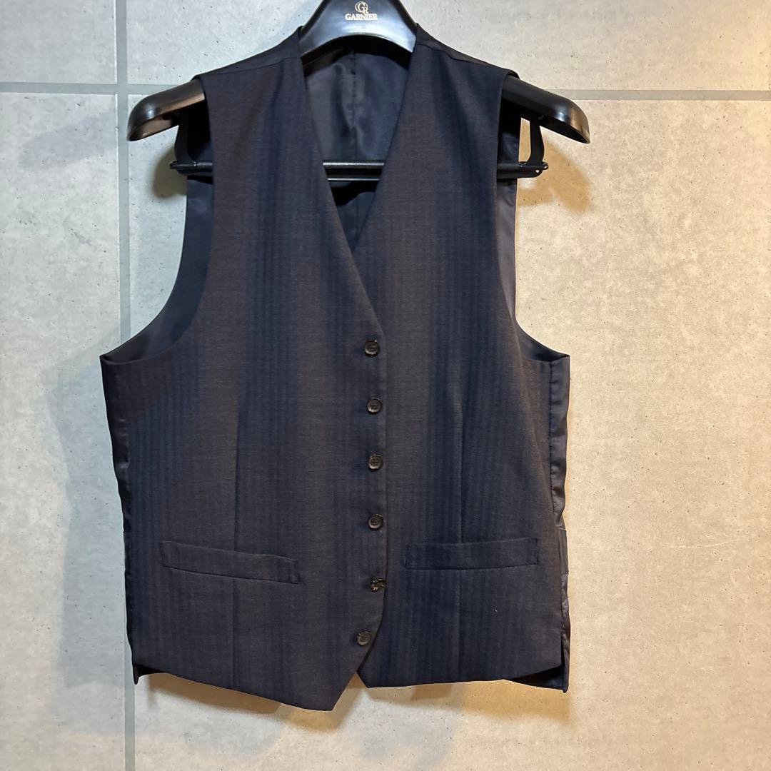 ガルニエ　GARNIER スリーピーススーツ セットアップ　Lサイズ