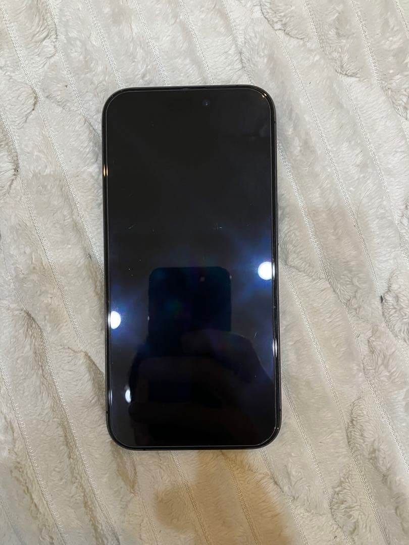 iPhone 15 Pro バッテリー100% ブラックチタニウム