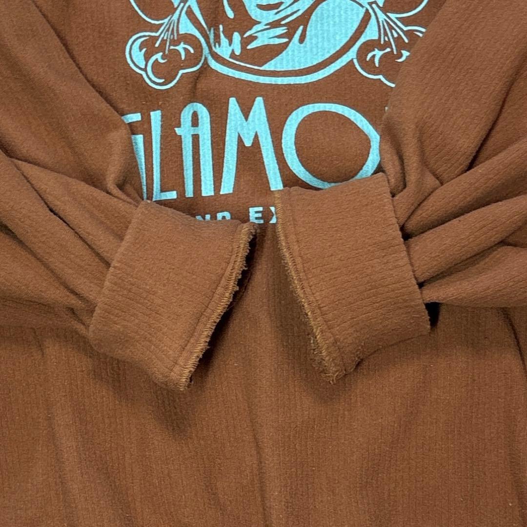 HYSTERIC GLAMOUR ブラウン長袖カットソー FREE