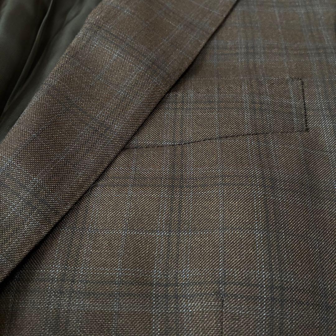 SIMPLICITY plus　ロロピアーナ　チェック　スーツ　セットアップ