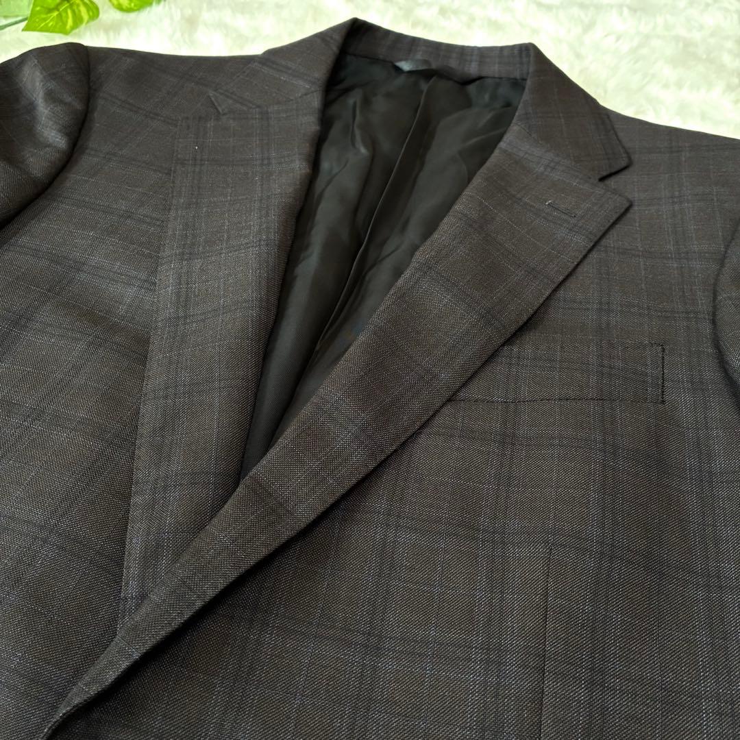 SIMPLICITY plus　ロロピアーナ　チェック　スーツ　セットアップ