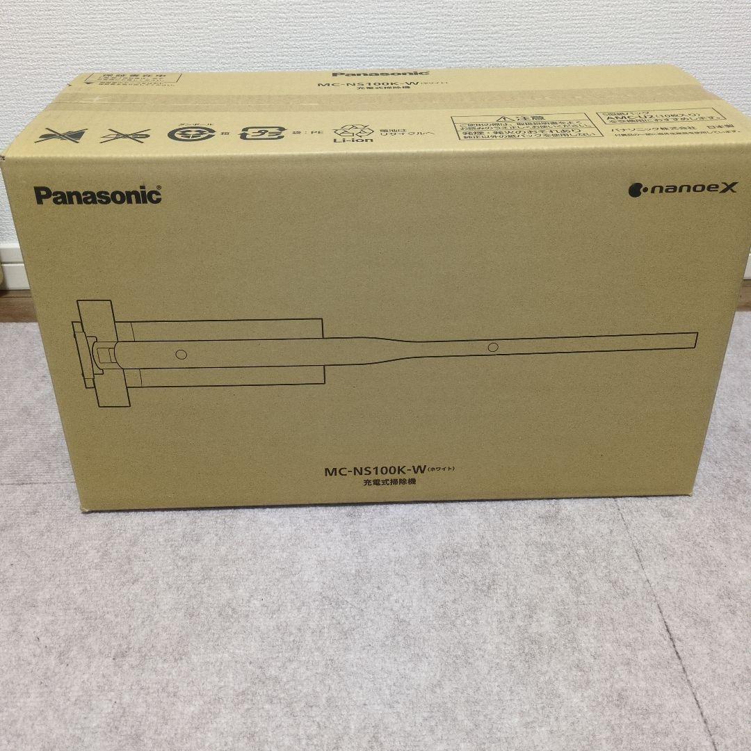 掃除機・クリーナー Panasonic MC-NS100K-W