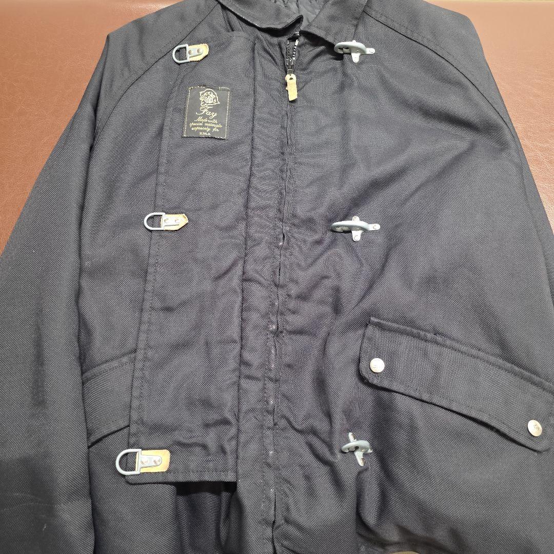 Euroユーロ　80s FAY フェイ　EMA ファイヤーマンJKTショート丈