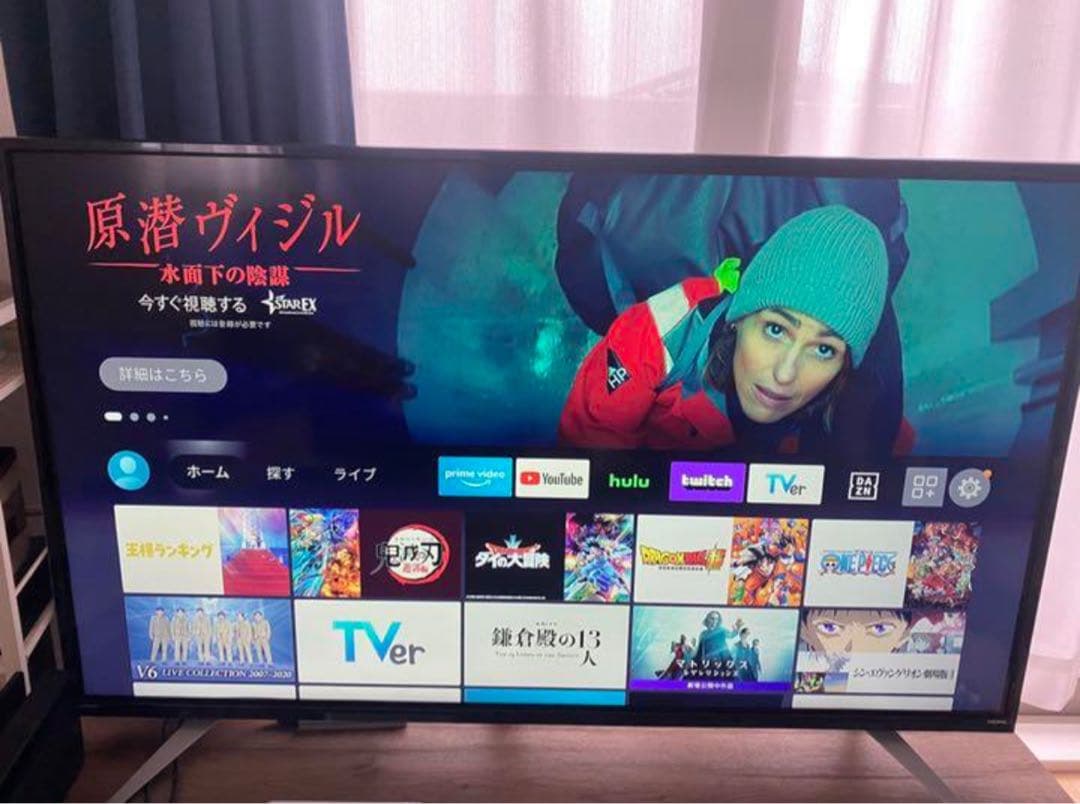 ４Ｋ内蔵40インチ型テレビ ORION OL40XD100