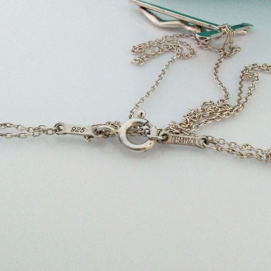 TIFFANY ティファニー ロザリオ 十字架 クロス ネックレス シルバー