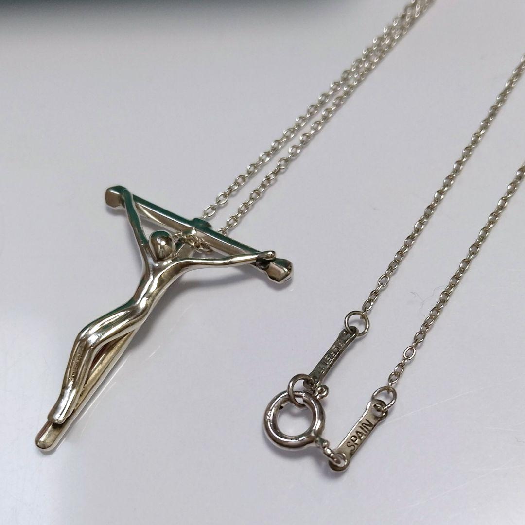TIFFANY ティファニー ロザリオ 十字架 クロス ネックレス シルバー