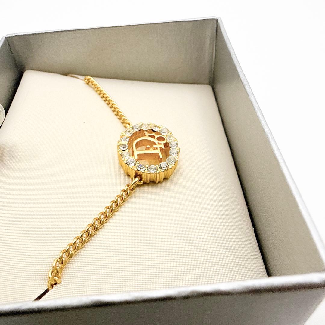 3018 保存箱付き極美品✨　Dior　ネックレス　CD ロゴ　希少　刻印