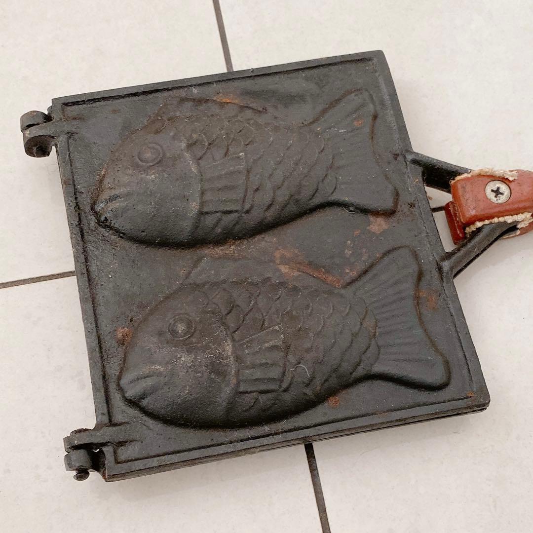 たい焼き器　鉄製