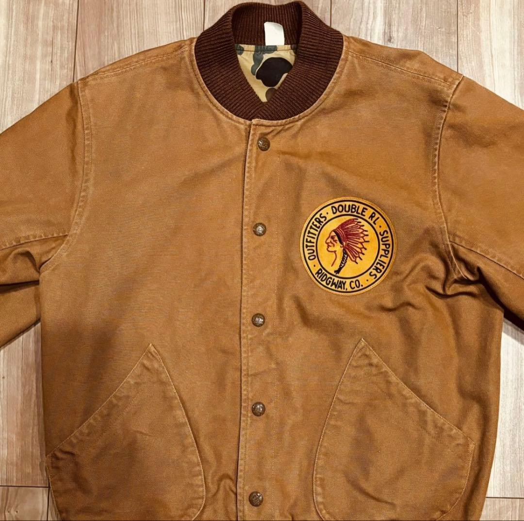 RRL ダブルアールエル リバーシブル マレージャケット スタジャン