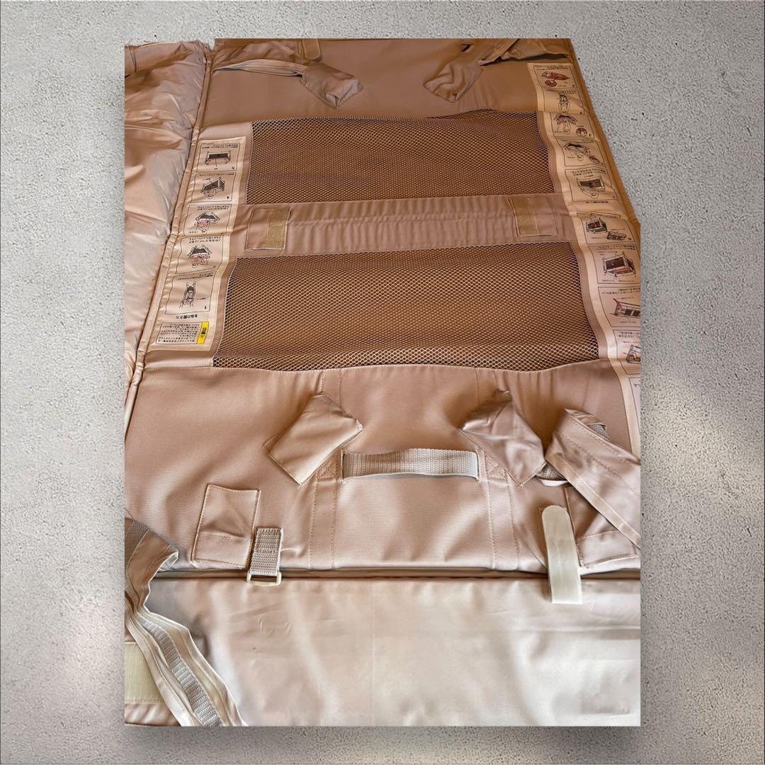 Aprica 折りたたみベビーベッド ベージュ　ココネルエアー