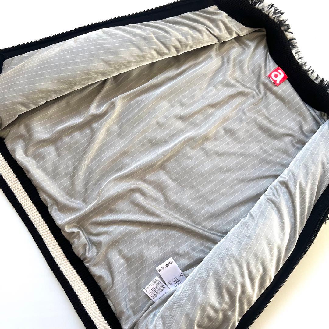 ARCHIVIO アルチビオ　モノクロ　ボア ベスト　ジャケット　レディース