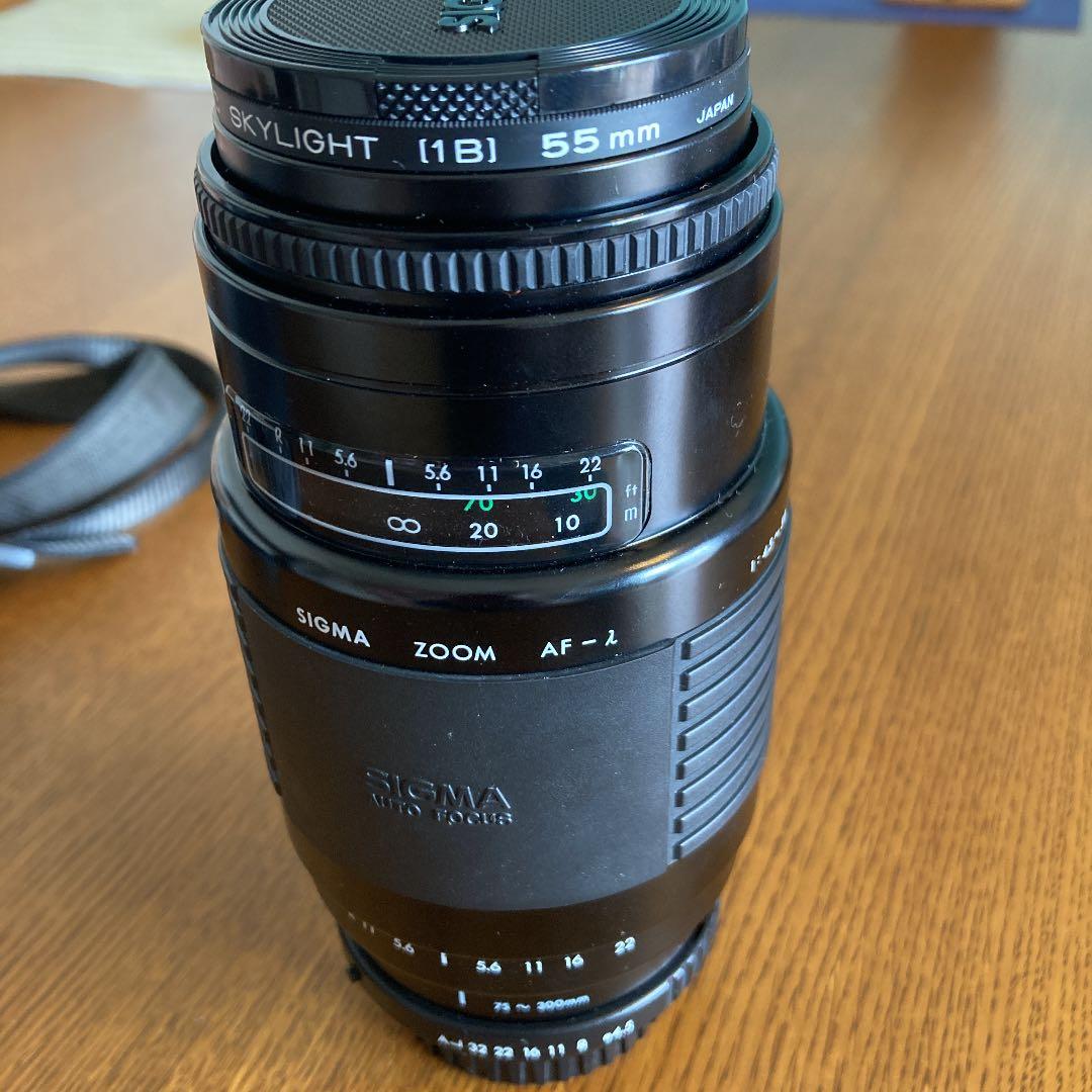 フィルムカメラ PENTAX SF7 + SIGMA75-300