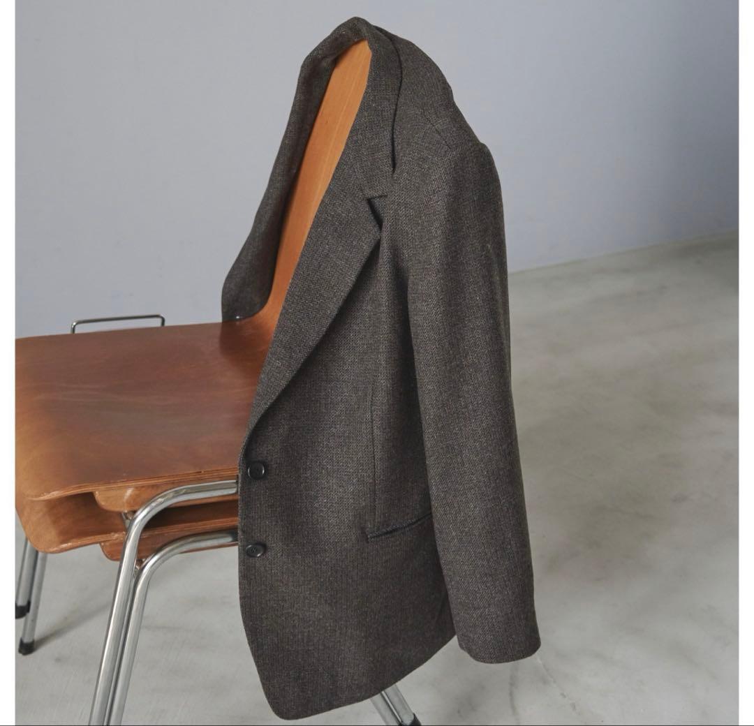 【新品】anuke Herringbone Wool Jacket 38