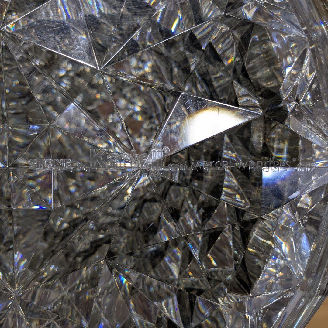 美品 Kartell STONE カルテル ストーン スツール クローム ②