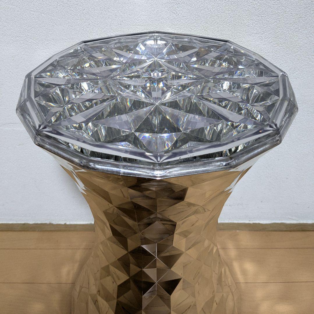 美品 Kartell STONE カルテル ストーン スツール クローム ②