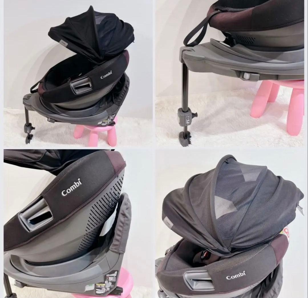極美品 Combiコンビ THE S ISOFIX ZB-750チャイルドシート