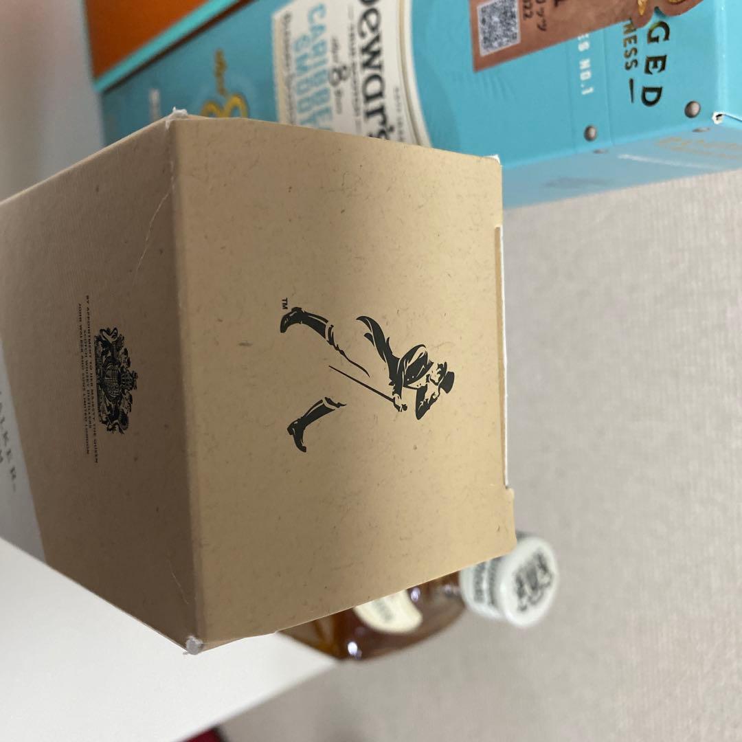 ジョニーウォーカーワインカスク、白角、アルボラリス、デュワーズカリビアンスムース