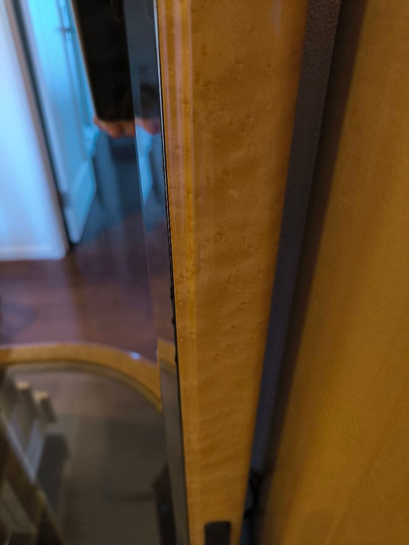 木製ドレッサー・鏡台 ミラー付き