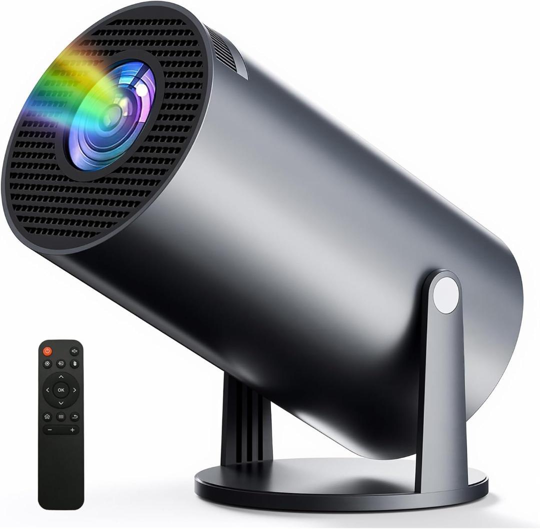 プロジェクター 家庭用【最新進化Android TV搭載！・4K対応・270°回