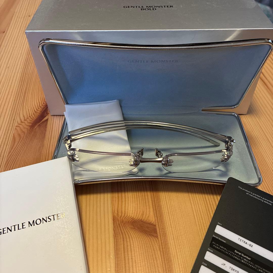 Gentle Monster TETRA-02リムレス メガネ