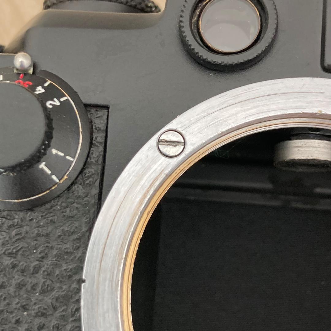 バルナックライカⅢf ブラックボディ　Leica Ⅲf