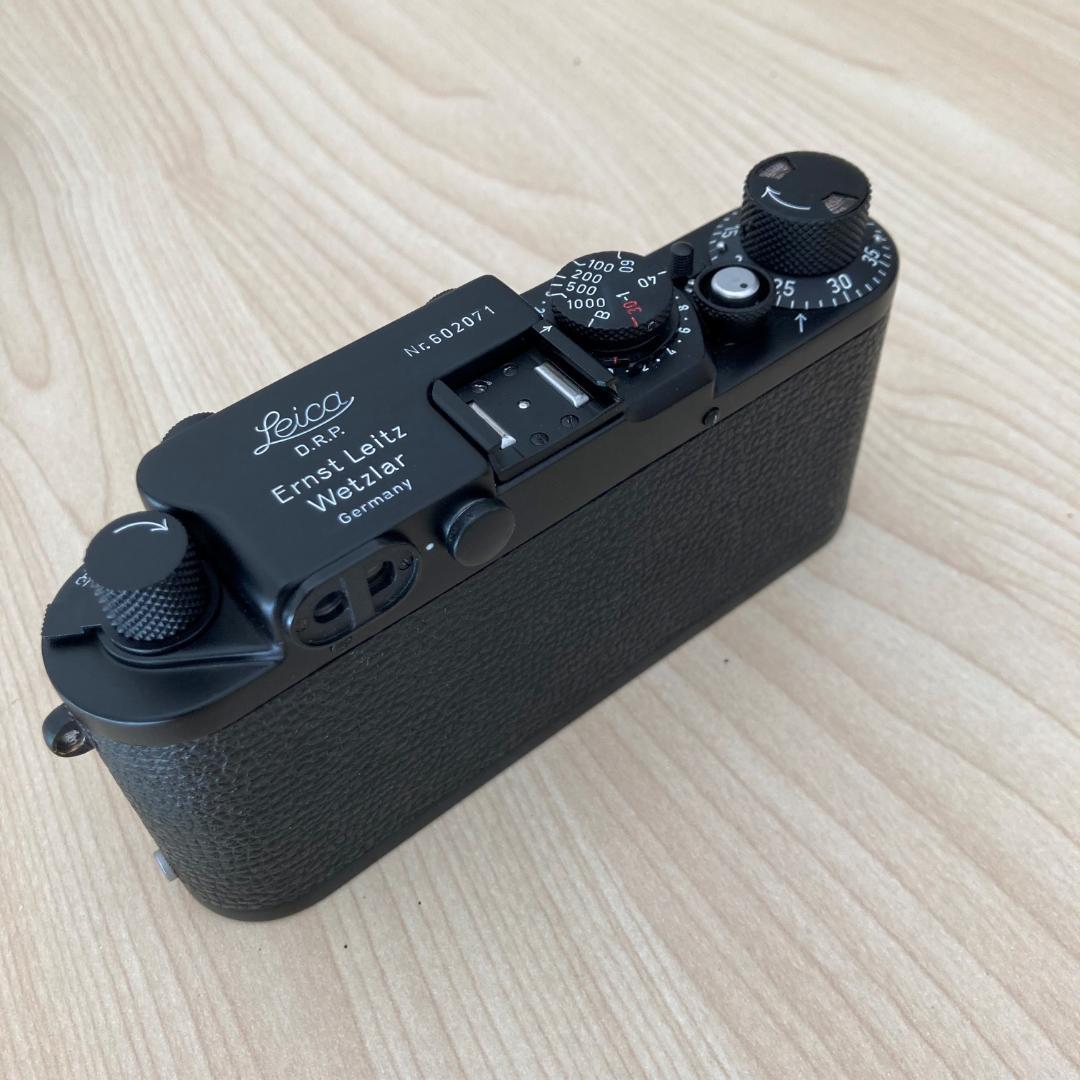 バルナックライカⅢf ブラックボディ　Leica Ⅲf