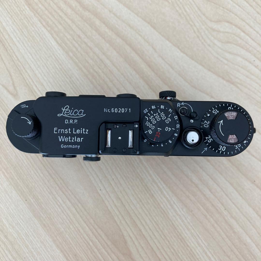 バルナックライカⅢf ブラックボディ　Leica Ⅲf