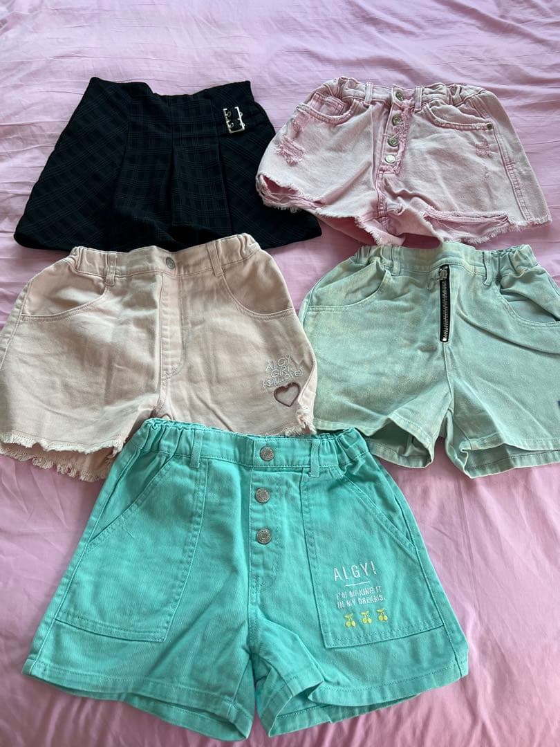 りー　女の子　150サイズ　秋冬　アウター　トップス　ショーパン　パーカー