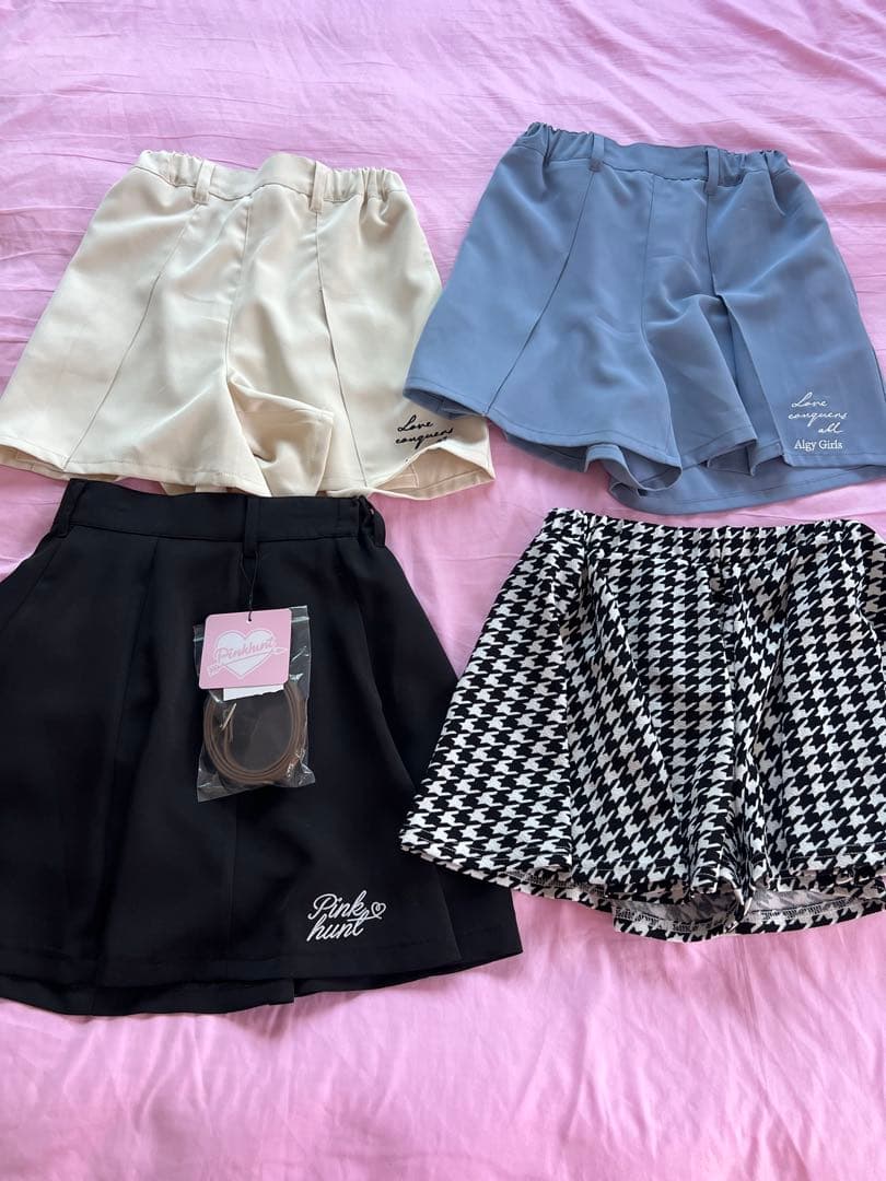 りー　女の子　150サイズ　秋冬　アウター　トップス　ショーパン　パーカー