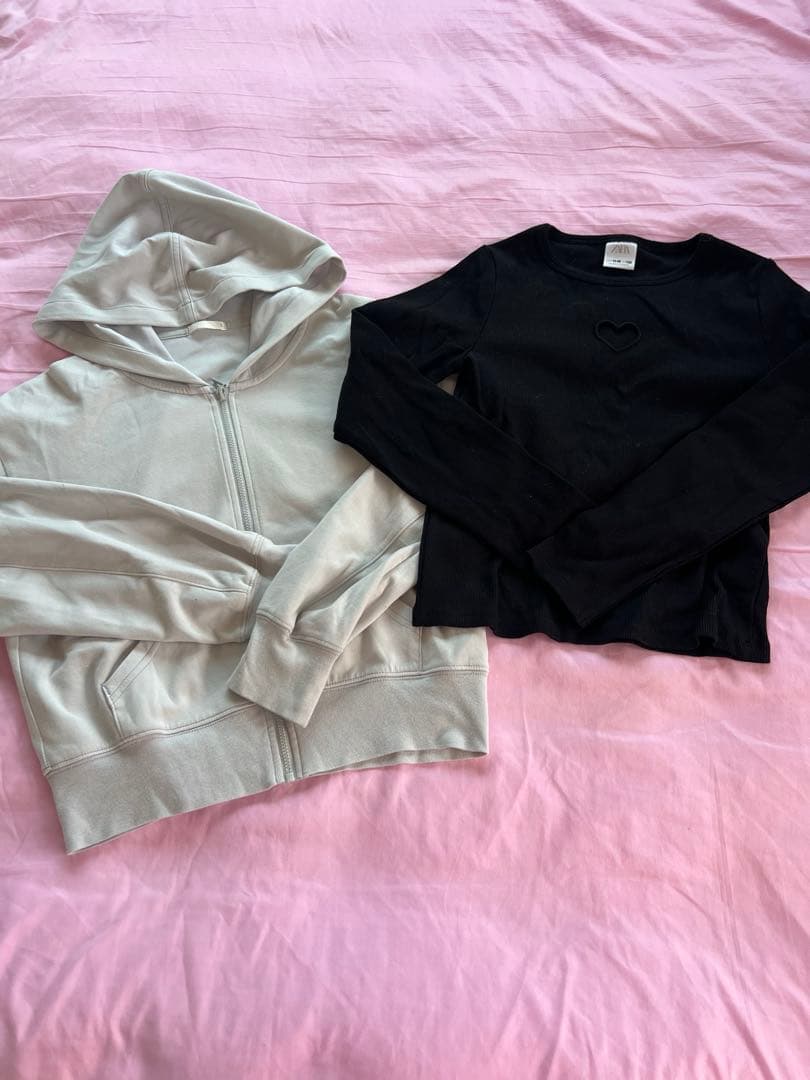 りー　女の子　150サイズ　秋冬　アウター　トップス　ショーパン　パーカー