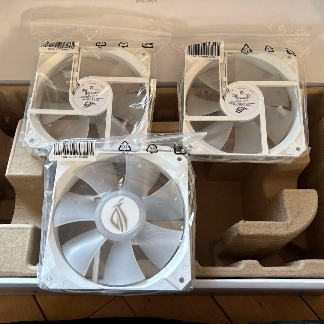 PC用ファン・クーラー ASUS ROG STRIX LC 360 RGB White Edition