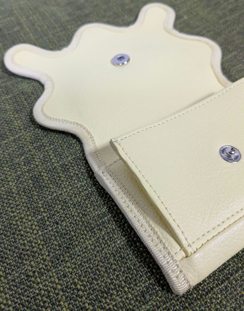 極美品 norienomoto wave mini カードケース イエロー