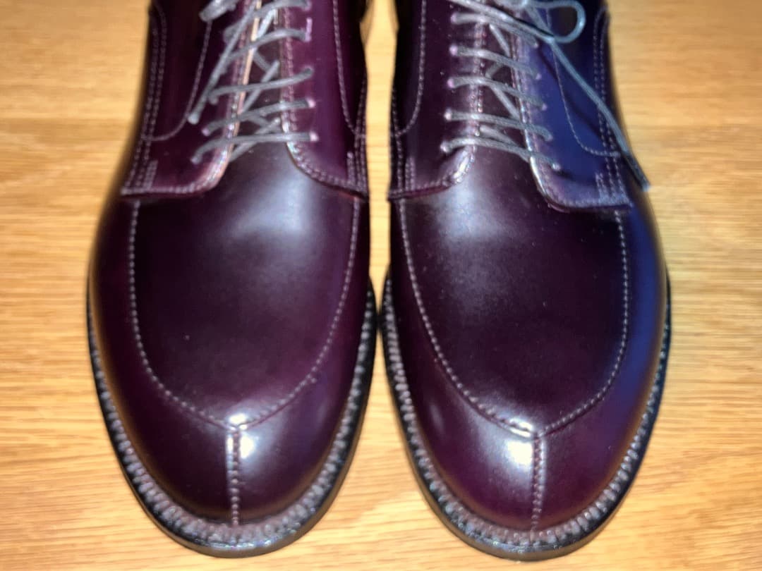 未使用 ALDEN 54321 US9.5D オールデン Vチップ コードバン