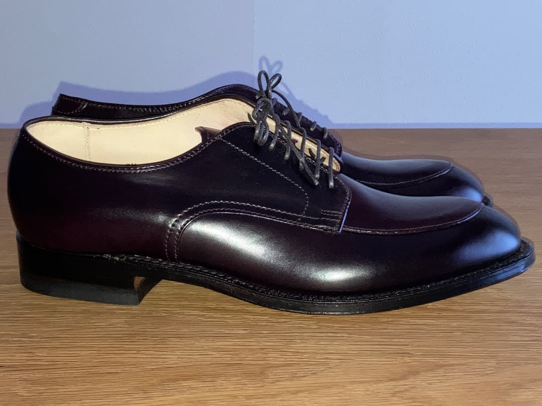 未使用 ALDEN 54321 US9.5D オールデン Vチップ コードバン