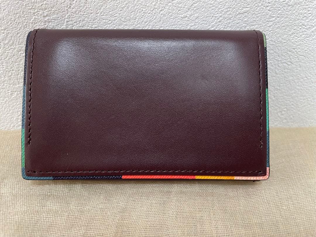 【超美品】Paul Smith 名刺入れ ダークブラウン