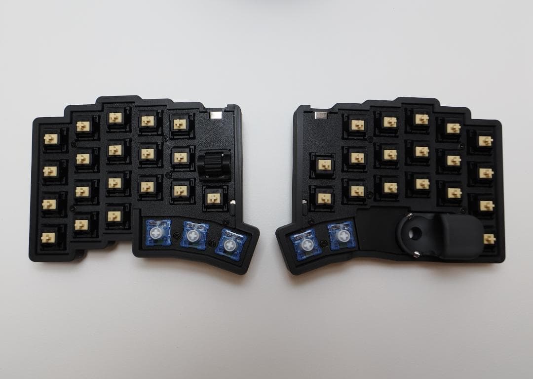 【コール氏専用】左右分割式トラックボール付きワイヤレスキーボード