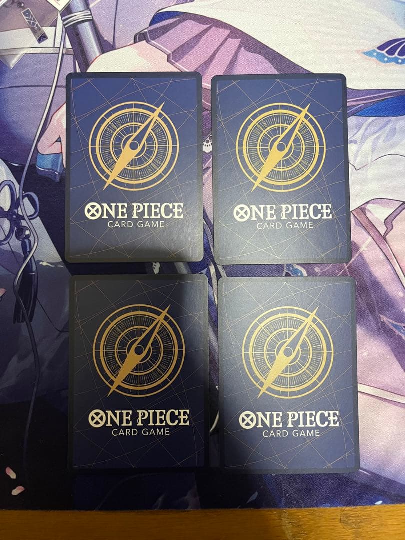 ルフィ　srパラレル　4枚セット