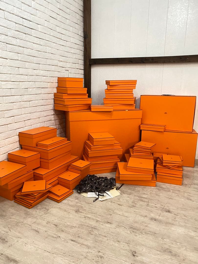 【東京都内23区配送無料】本物　エルメス　箱　大量　まとめ買い　ギフトボックス