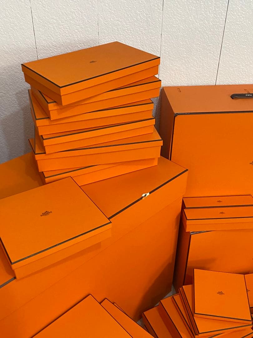 【東京都内23区配送無料】本物　エルメス　箱　大量　まとめ買い　ギフトボックス