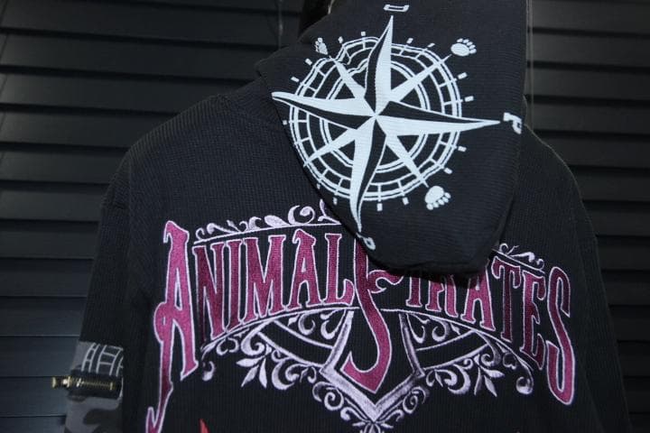 パンディエスタ サーマルパーカ＋２WAY迷彩パンツ L 黒 PANDIESTA