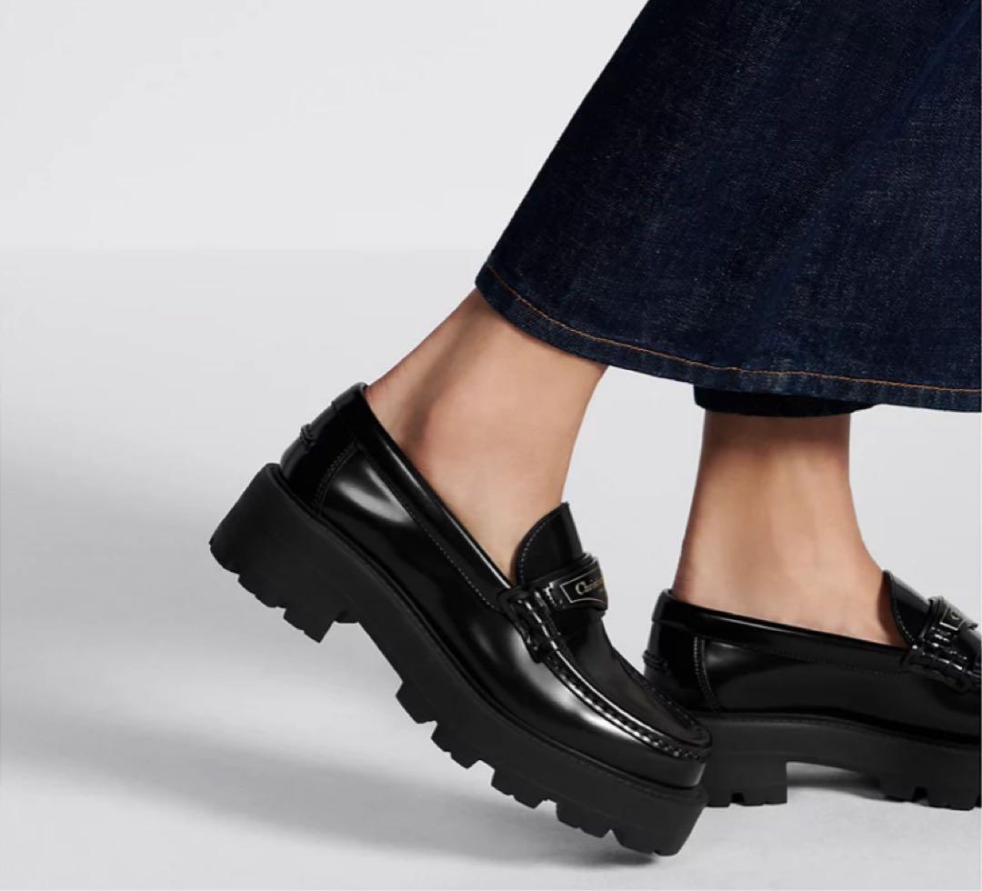 林*子様 （新品未使用）靴袋付きChristian Diorローファー