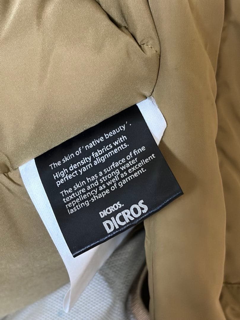 nonnative CONTRACTOR DOWN ダウンジャケット