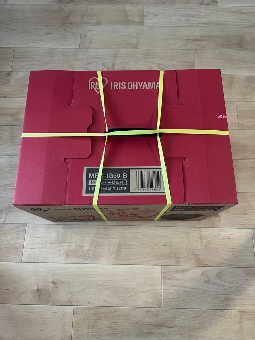 【新品未開封】IRIS OHYAMA MRC-IG50-B 炊飯器 1.0L