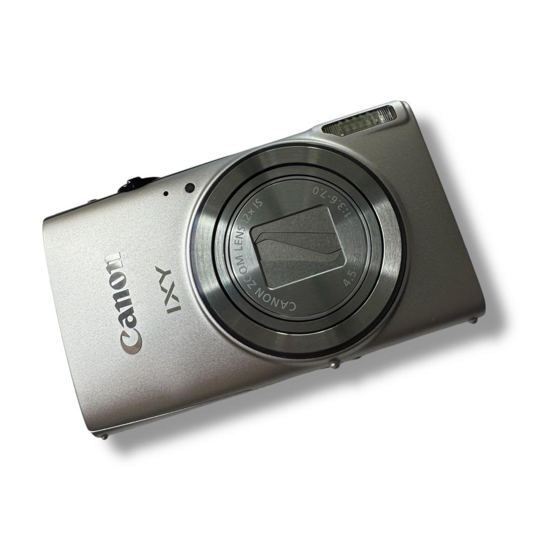 【C-132】Canon デジタルカメラ　シルバー　PC2198